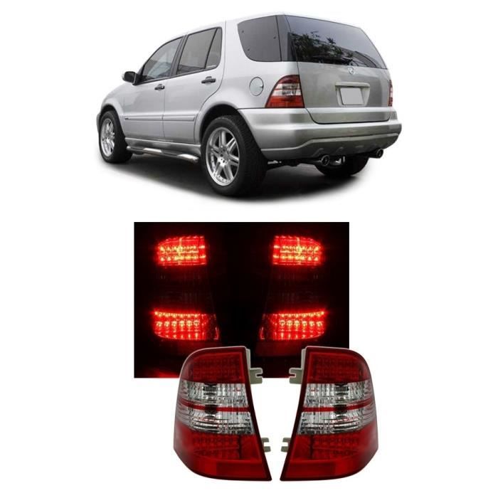 2 FEUX ARRIERE LED MERCEDES ML W163 DE 02/1998 A 06/2005