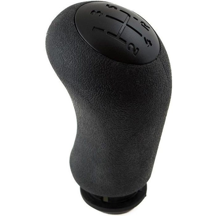 POMMEAU DE VITESSE NOIR 5 VITESSES prévu RENAULT CLIO 3 KANGOO 2 MEGANE 2 SCENIC 2 DACIA DOKKER DUSTER LODGY LOGAN I & II SANDERO