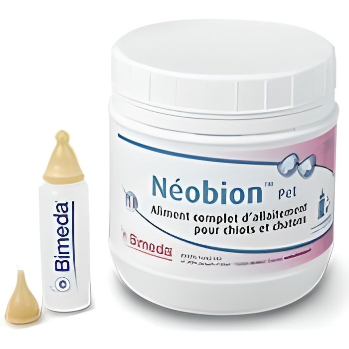 Neobion Pet Aliment d'Allaitement Chien Chat NAC poudre orale pot de 200g
