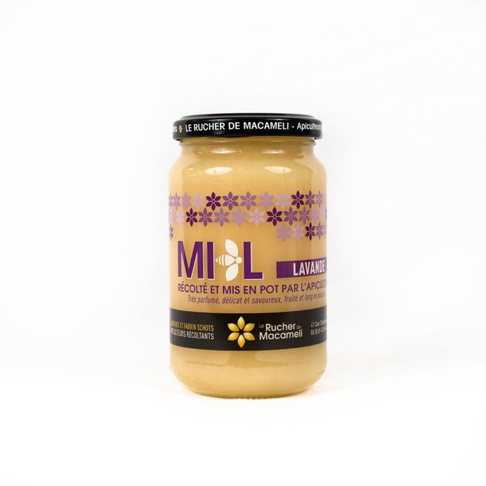 Miel de Lavande - Drôme - Rhône Alpes - Le Rucher de Macameli - pot 500g