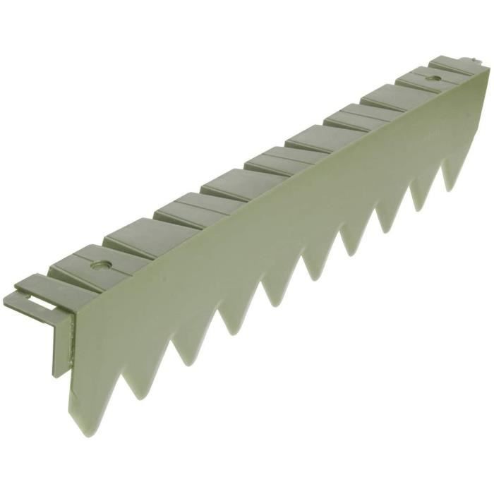 bordure jardin Bellissa Bordure de pelouse confort 50 cm sans bord, en plastique, flexible, bordure de plate-bande, limitation, 253