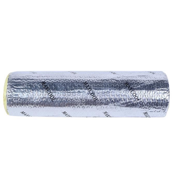 Tapis d'Insonorisation de Voiture, Tapis d’Amortissement de Son Coussin Anti-Bruit de Voiture 50 x 400 cm pour Automobile,