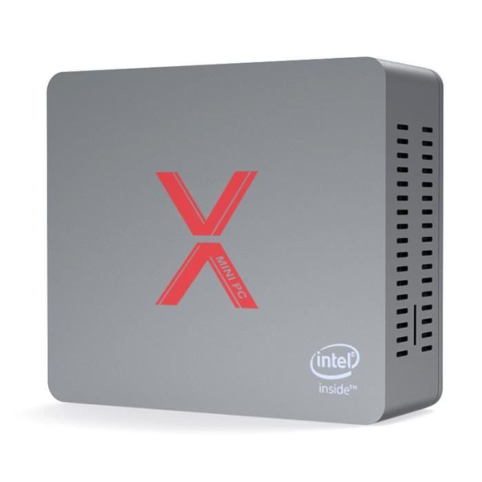 Beelink BT3-X Mini PC - Supporte Windows 10 - RAM 4 Go LPDDR4 - Noir