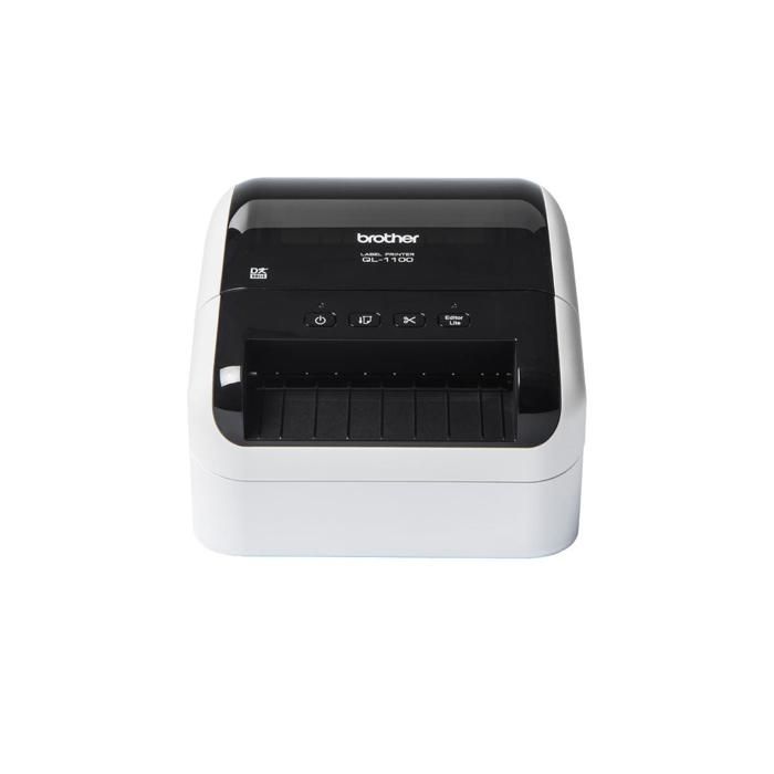 Brother QL-1100 Imprimante d'étiquettes papier thermique Rouleau (10,36 cm) 300 x 300 ppp jusqu'à 110 mm-sec USB 2.0