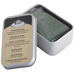 Savon de jardinier avec particules de pierre po…