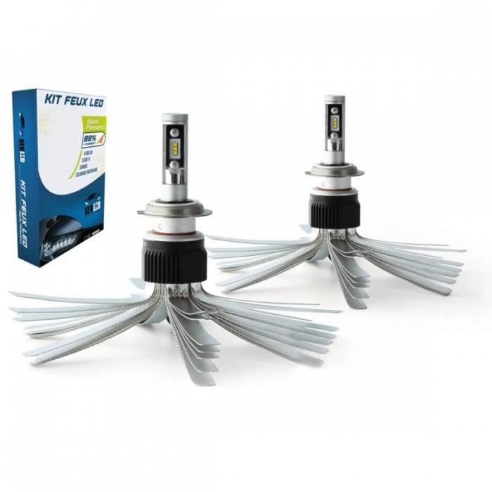 Kit ampoules de phare LED haute puissance pour votre OPEL CROSSLAND X (P17) - Notre kit LED performance sans erreur ODB vous procur