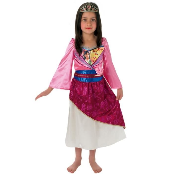 RUBIE'S. Déguisement de Mulan Classic pour fille. 5 ans. Enfant