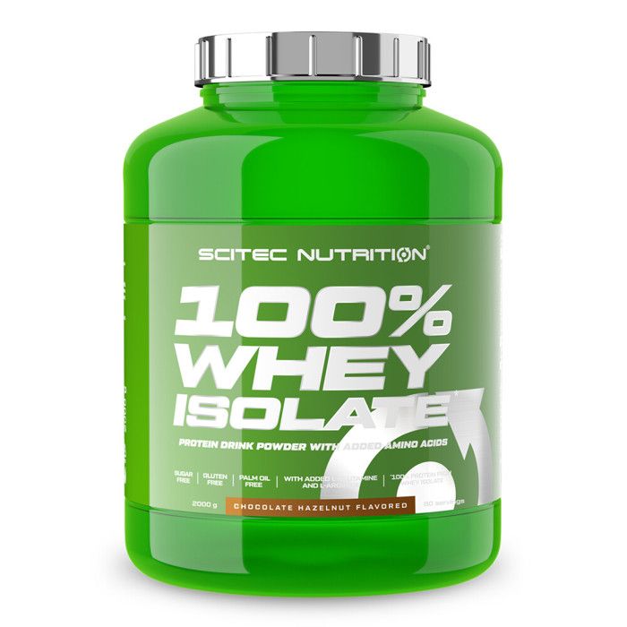 100% Whey Isolate (2kg) Choco Noisette Scitec Nutrition