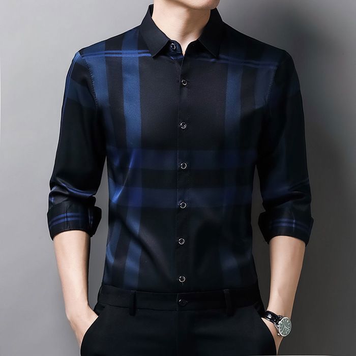 Chemise À Manches Longues Homme Ls Battery Hm Slim 0005 Allur Bleu LEVIS
