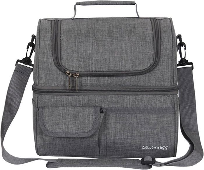 Sac Isotherme Pliable 30L - Garde Le Froid/chaude 6h - Fond Rigide - Idéal Pique-nique, Plage, Courses