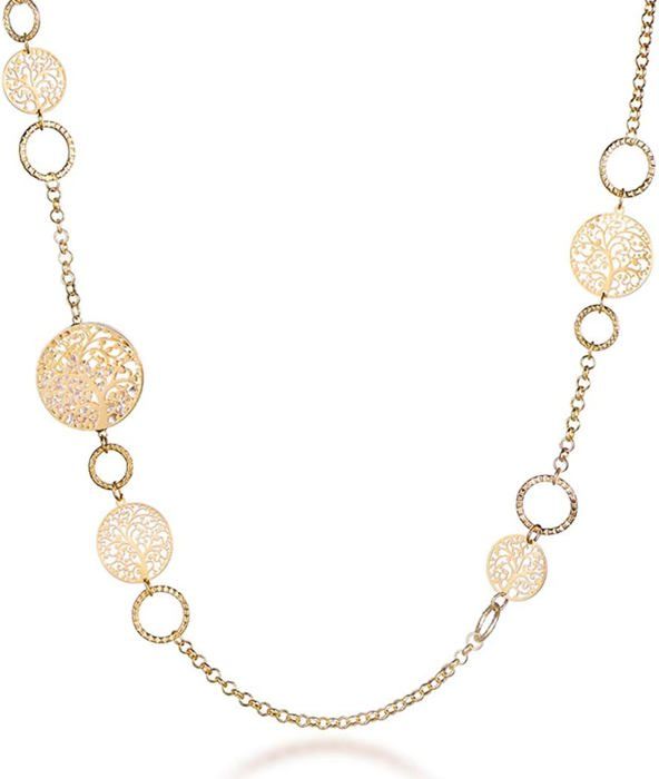 Collier Pendentif Arbre De Famille En Cristal Et Alliage - Pour Filles, Femme - Neuf Avec étiquettes