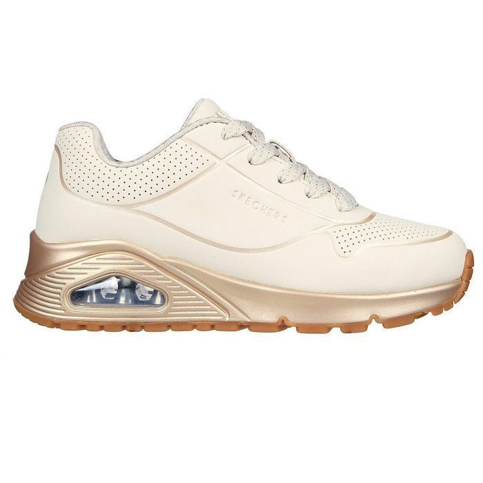 Skechers Baskets Skechers Uno Gen1 - Cool Heel Beige Fille