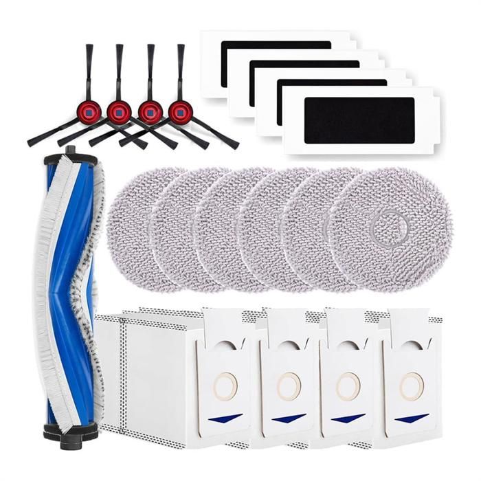 Brosse Latérale Et Filtre à Poussière Pour Robot Aspirateur ECOVACS T30 PRO Et T30 MAX – Pièce De Rechange Neuve