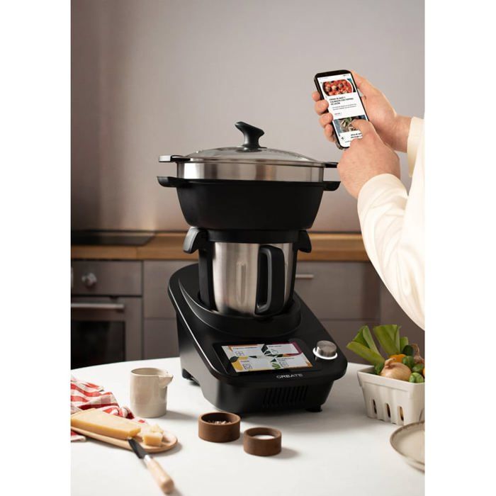 CHEFBOT TOUCH PRO CONNECT - Robot de cuisine intelligent multifonction avec écran tactile
