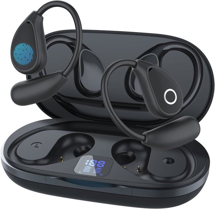 Écouteurs Traducteurs IA Instantanés ANSTEN - Bluetooth 5.4 Open Ear, Traduction Vocale 168 Langues En Temps Réel Via App, Idéal Voyage, Business & Études