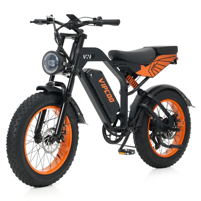 Vélo assistance électrique - VIPCOO - VM6 - 750W - Batterie 48V/182Ah - Roues 20