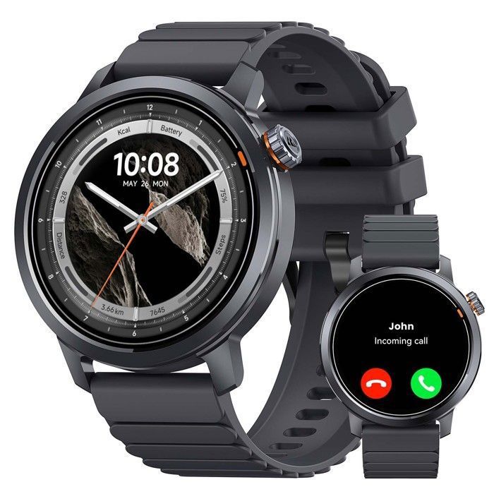 Montre Connectée homme femme SmartWatch KOSPET Orb integré IP68 1.43 Tracker dActivit Android iOS Samsung Xiaomi Iphone