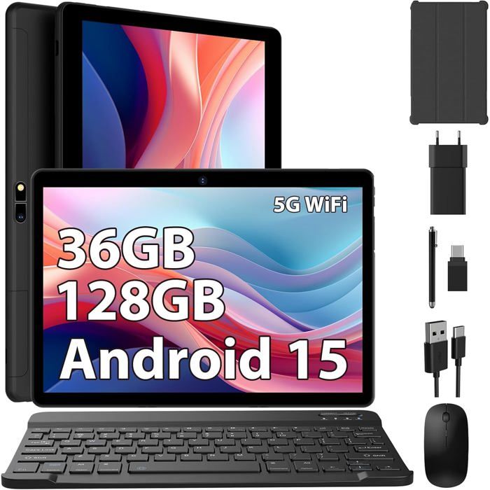 TABLETTE TACTILE 5G model 2023 toute neuve 10 Pouces avec Wi-Fi Dual