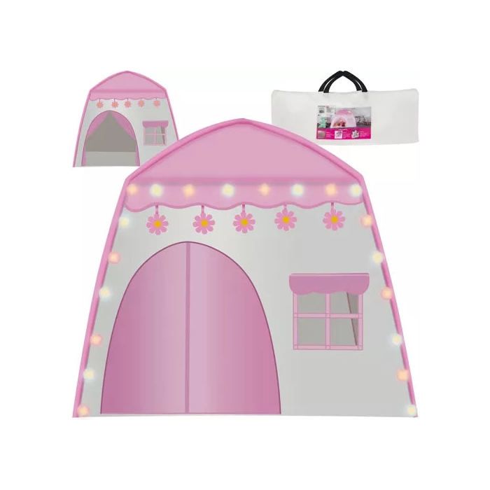 Tente pour enfants HOME + lumières 23472 - Maison