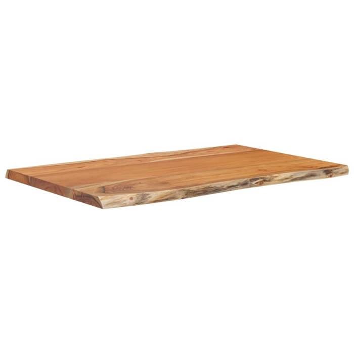 BESTPlateau de Table - Dessus de table - 60 x 40 x 25 cm rectangulaire bois massif dacacia Nov238272