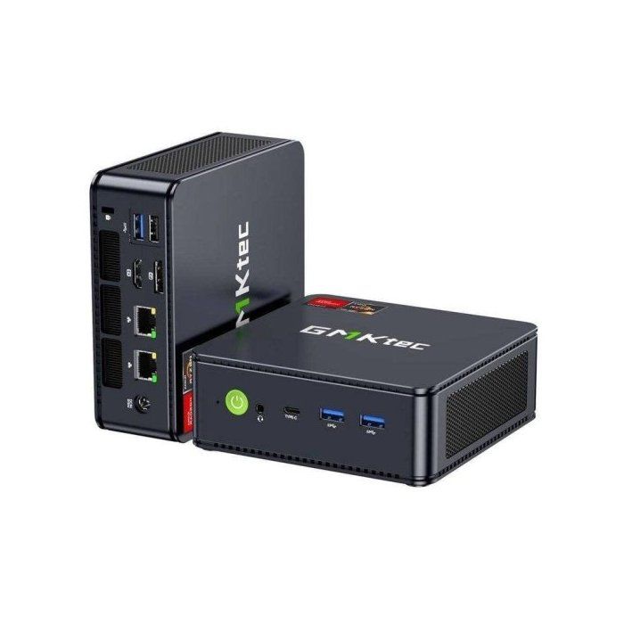 Mini PC GMKtec M6 Ultra AMD Ryzen 5 7640HS 1TB SSD Radeon Windows 11 Pro USB4 - vue 2