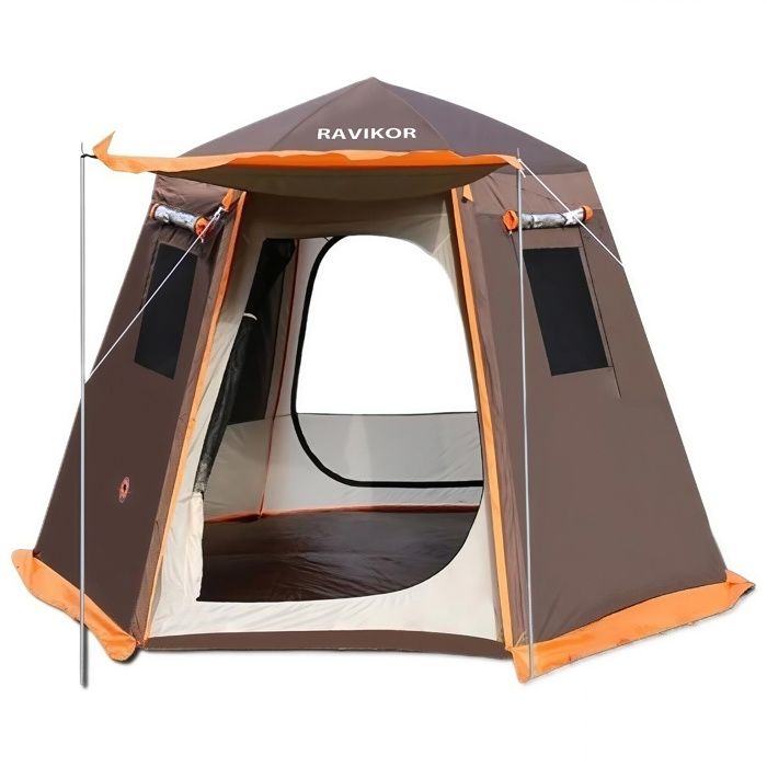 Tente - RAVIKOR - 240x165 cm Tissu Oxford Portable et Pliable Transparent et Aéré Installation Rapide Structure Stable Tente camping