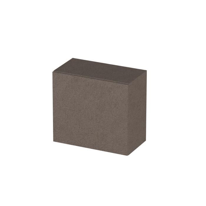 Rangement mural - Baïta - Finition bronze - Dimensions 55x30x50 cm - Couleur marron - Élément mural - Mobilier intérieur