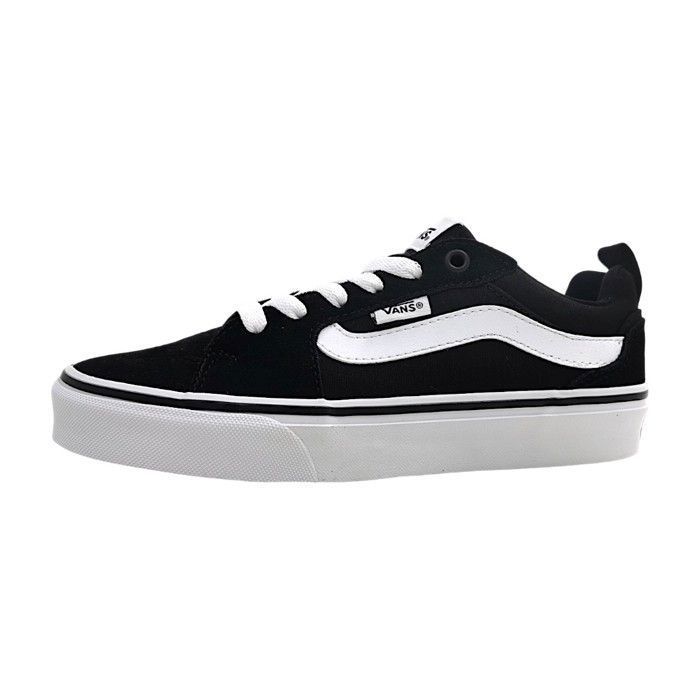 Femmes Vans chaussure à lacets sportive Filmore Textile Lacets Plat - noir/blanc