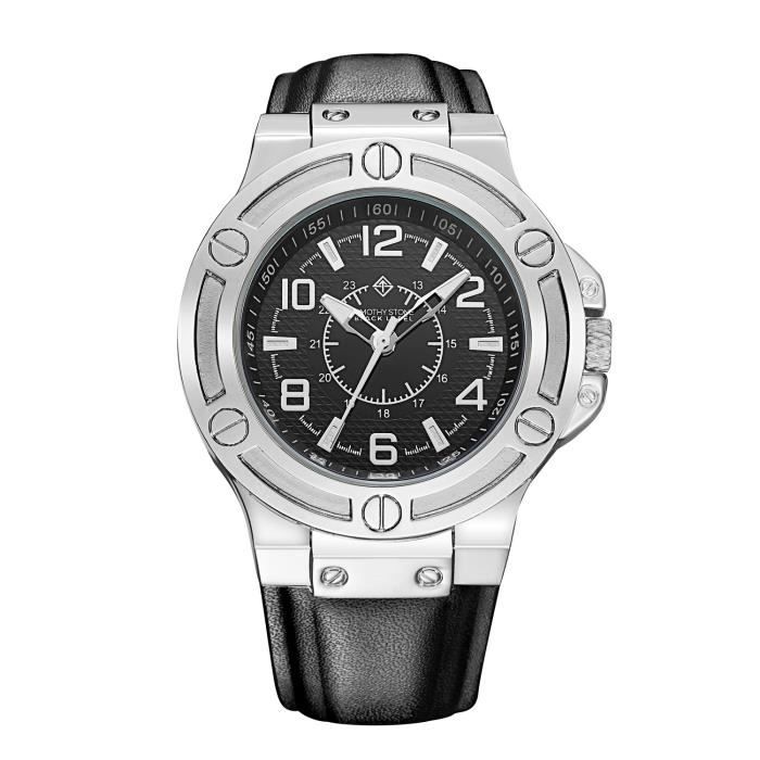 Timothy Stone montre quartz pour homme MANIS Argent Bracelet