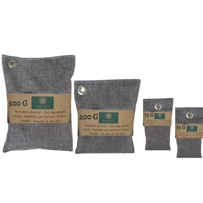 Sachet Charbon Actif Absorbeur D Odeur Naturel Desodorisant
