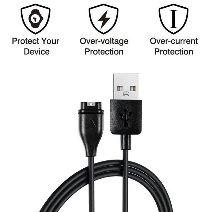 Ouniondo Remplacement USB Sync de charge C ble de chargeur pour