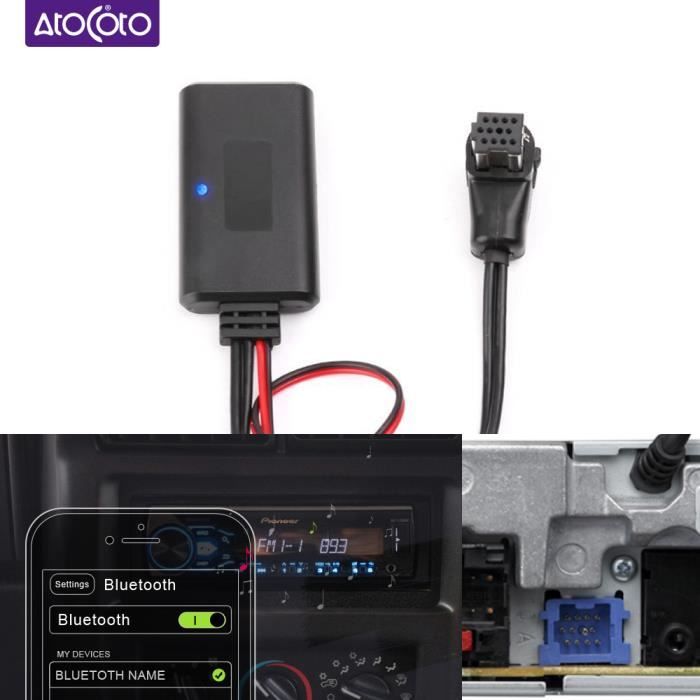 Adaptateur Bluetooth AM-IP Récepteur sans fil Kit de voiture de