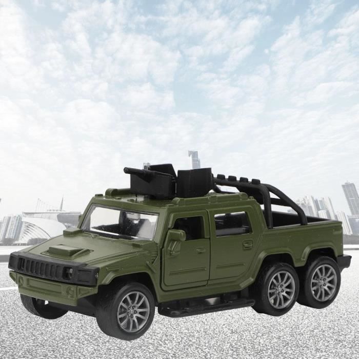 1 32 Alliage Voiture Militaire Jouet Vehicule Modele Enfants Jouet