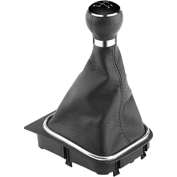 Anneau De Démarrage De Guêtre 71775051 - Levier De Changement De Vitesse Noir Pour Fiat 500 & 500C