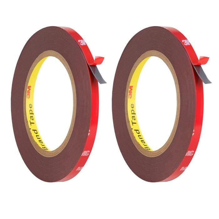 Ruban Adhésif Double Face Maxter Extra Fort - 48 Mm X 20 M - Transparent Pour Bricolage Et Artisanat