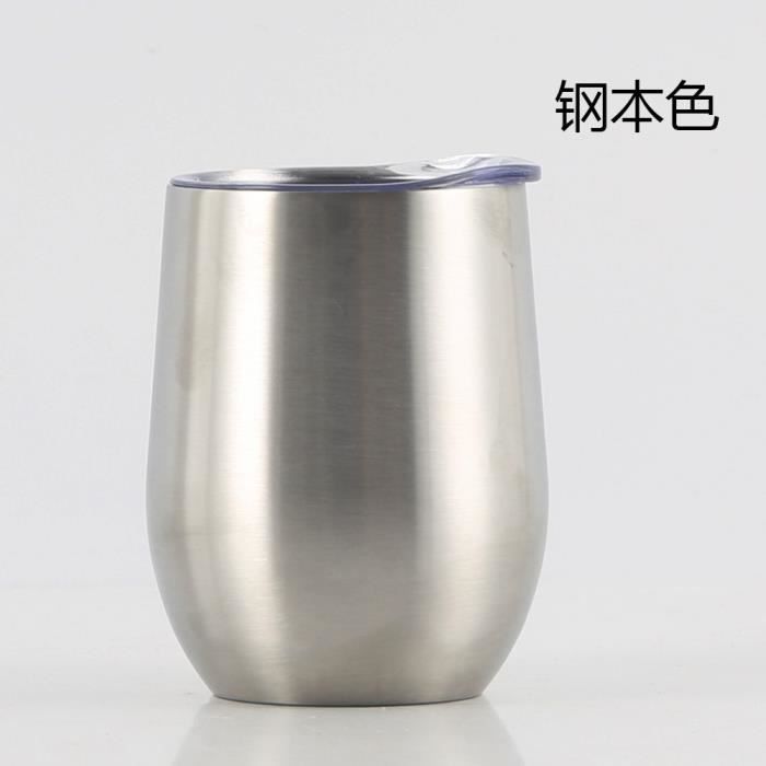 Mug Isotherme Chat NymphFable 350ml - Acier Inox 304 - Double Paroi - Avec Paille Et Brosse - Design Exclusif Chat Et Papillons