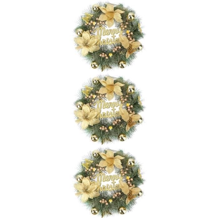 Kit 123 Pièces Décoration Couronne De L'Avent & Noël - Pommes De Pin, Cannelle, Oranges Séchées Naturelles