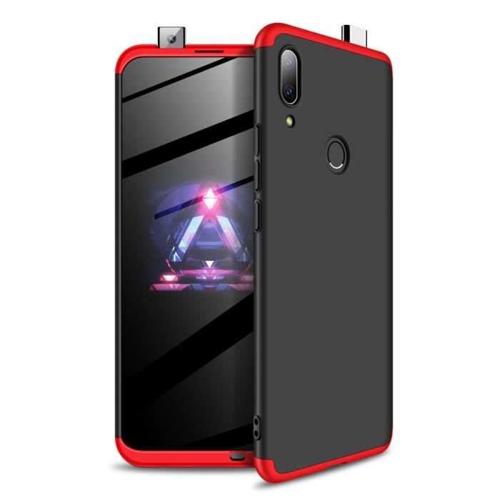 Coque Huawei P Smart Z 2019 Avec Verre Trempe Protection 360 Antichoc 3 En 1 Pc Dur Bumper Etui Housse Noir Rouge Achat Batterie Telephone Pas Cher Avis Et Meilleur Prix Cdiscount