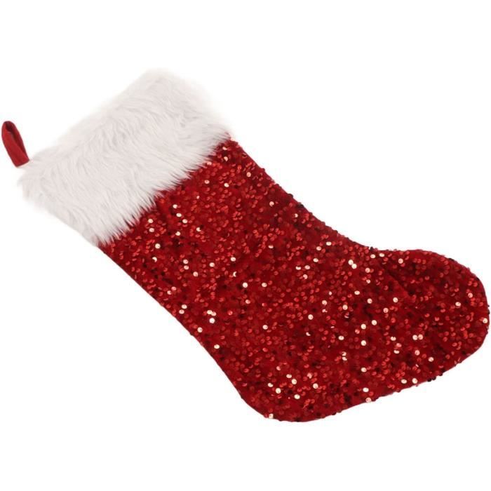Chaussette de Noel de 45 cm epagneul anglais a suspen e pour vacances decoration de maison fete de Noel 758 Cdiscount Maison