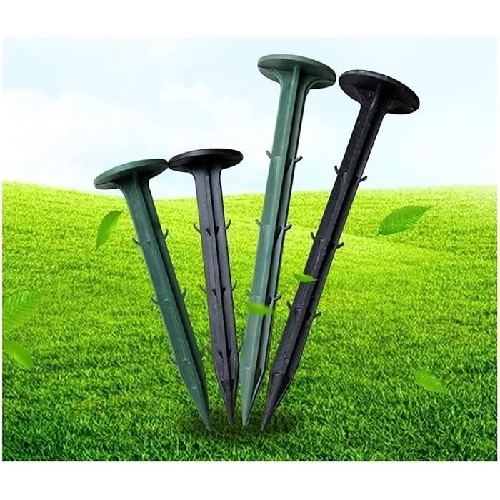 100 Pcs Sardines Piquet, Piquet de Fixation pour Toile de Paillage