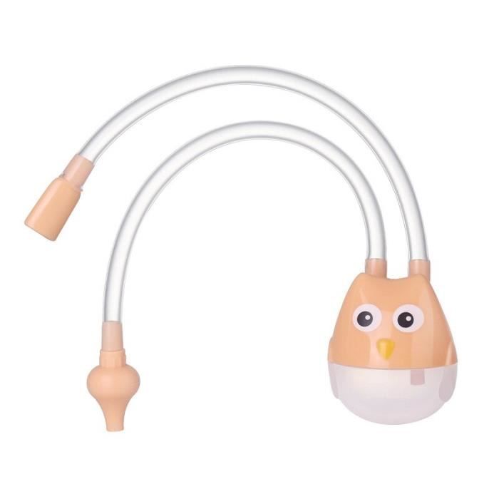 Aspirateur Nasal Bébé Électrique 9 Niveaux - Ventouse Nez Avec Veilleuse Et Musique Apaisante (Blanc)