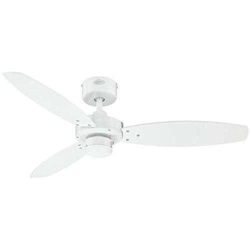 Ventilateur de plafond Westinghouse 7826140 Jet II - Métal blanc
