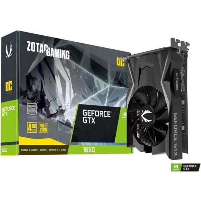 ZOTAC Geforce GTX 1650 OC Cdiscount Informatique