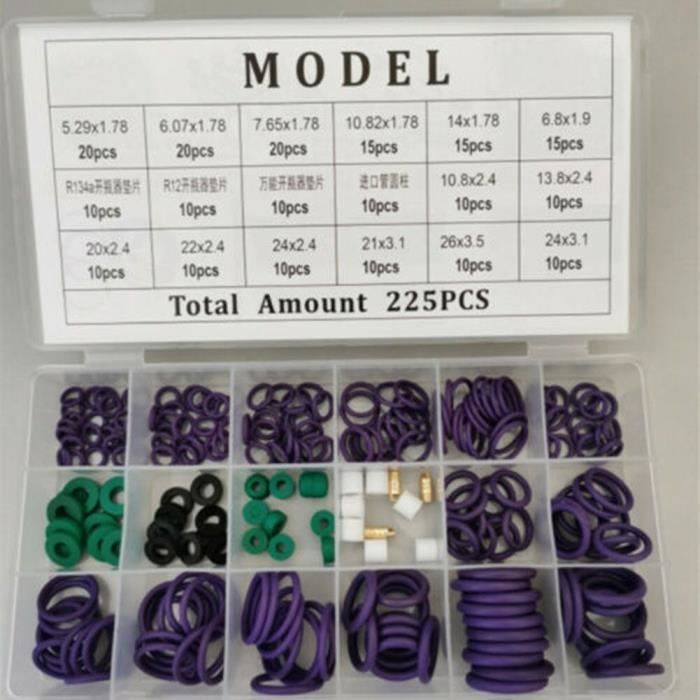 Kit Joints Toriques Et Clés Pour Climatisation - Entretien Auto - GM-TOOLS - Neuf