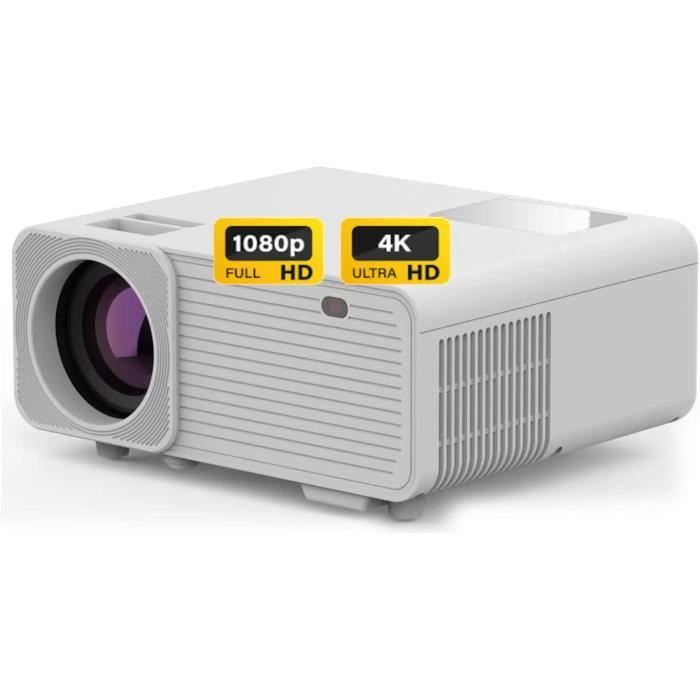 Videoprojecteur Silencieux natif 1080p Full HD Compatible 4K 5000