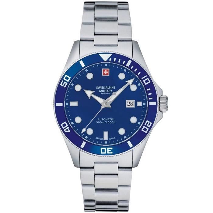 Swiss Alpine Military SAM7095.2135 Montre Mécanique Homme Swiss Alpine Military SAM7095.2135 Montre Mécanique Homme