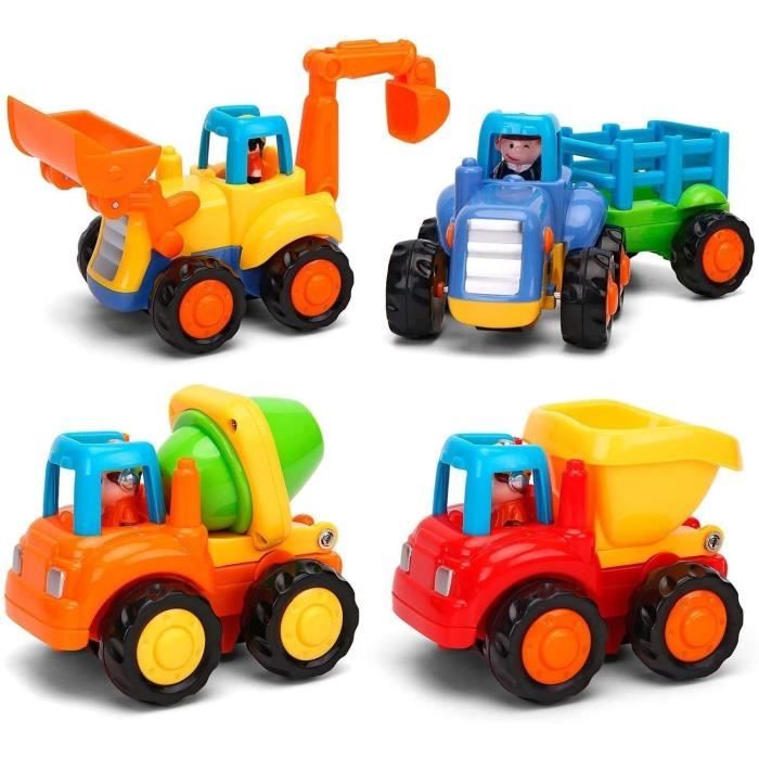 Jouet Excavateur de Construction de Plage Camion de Chantier Véhicules pour Enfants Activité de Jeu Extérieur Bac à Sable
