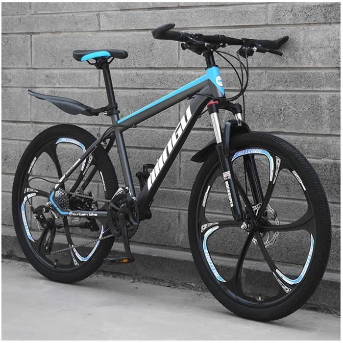 Gjzm Mountain Bike 24 Pouces V los Montagne Hommes Femmes V lo