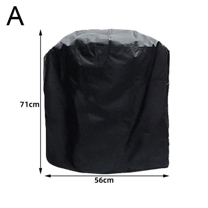 Housse Protection Pour Tonneau Froid - Tissu Oxford 88x88x80 Cm - Imperméable Résistant UV - Coutures Renforcées - Jardin Extérieur
