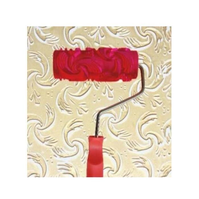 Mur de peinture en relief rouleau Wall Decor DIY outil, modèle 18 - Achat /  Vente rouleau de peinture Mur de peinture en relief - Cdiscount